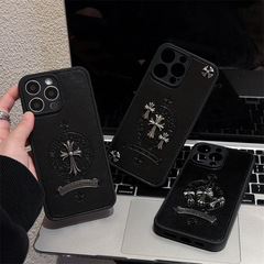 トレンディなブランド Crow Heart クロコダイル 16Pro 携帯電話ケース 12 Apple iPhone14 立体クロスソフトケースに適しています
