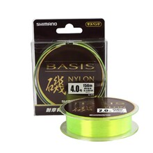 SHIMANO鱼线NL-I57M黄色BASIS矶钓线150米淡水滑漂海水船矶岸矶