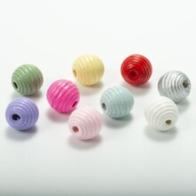 DJԴ�^�S��15MM�ݼy���ɫľ��A��ɢ�����K���Kľ�鴮DIY���