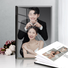 ✅水晶相册定 制照片书婚纱照制作影楼结婚做写真洗照片毕批发