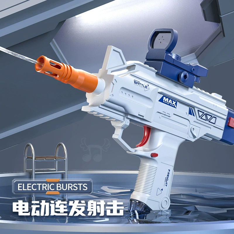 Трансграничные новые детские UZI UZI Электрический водяной пистолет автоматический непрерывный водяной пистолет
