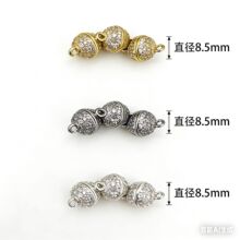 18k�߱�ɫ�錚�~��� ���Ŵ�����΢��ʯ���diy�ִ����Ԅ���