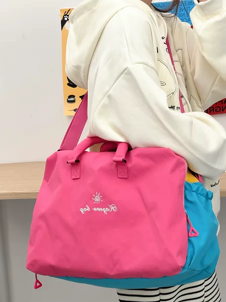 Dopamine sports travel fitness bag, hand luggage bag, makeup organizer bag, versatile sports crossbody bag, swimming bag
