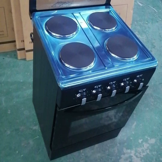 Электрическая плита с четырьмя конфорками и электрической духовкой, 50*50 см, напольная, с духовкой, экспортная, минимальный заказ от 1 штуки.