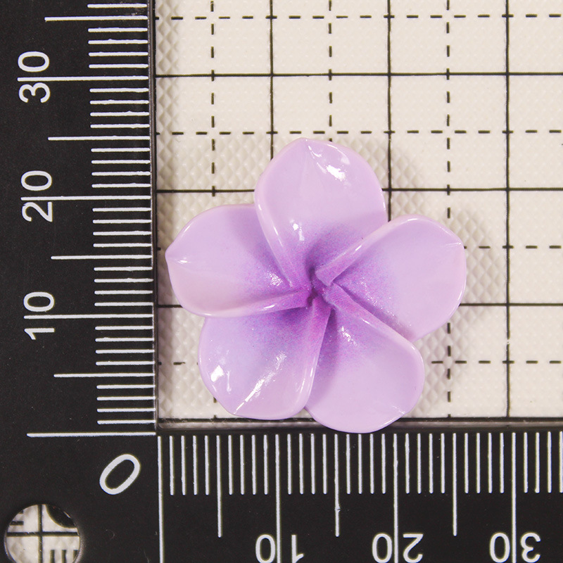 Hielo y destello fino, accesorios de resina de flores de cinco pétalos, fundas para teléfonos móviles, horquillas, accesorios de joyería, pegatinas de refrigerador, ropa, materiales de hebilla de zapatos