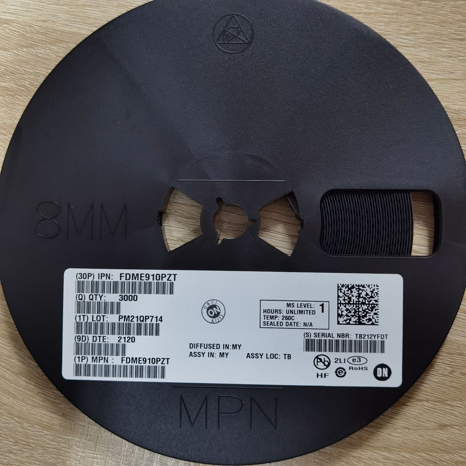 原装正品现货 FDME910PZT P-MOS 20V UMLP-6 询价为准