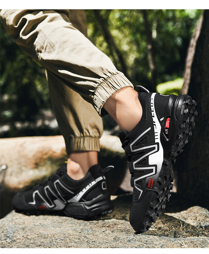 Scarpe sportive casual da uomo e invernali da uomo, da viaggio, traspiranti, Solomon, per escursioni all'aria aperta, king size_voghion.com