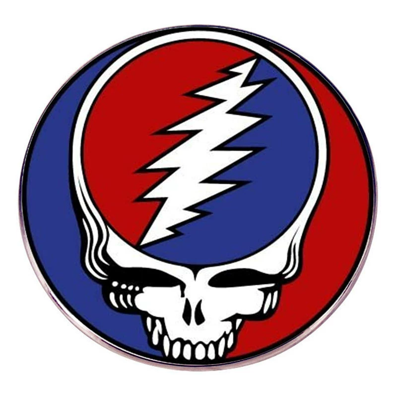 Украшение-брошь Grateful Dead в виде рок-группы панк-музыка череп/значок из металла сплав аксессуары