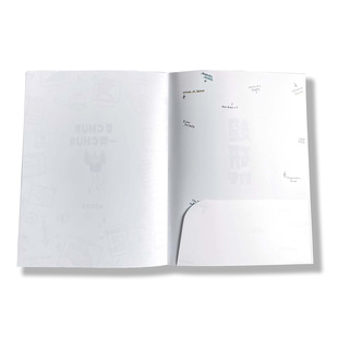 Customized Printing with Pictures, Single Pocket or Double Inner Pocket Plastic File Cover, Thickeneded Pp Clip, Office and School Supplies
