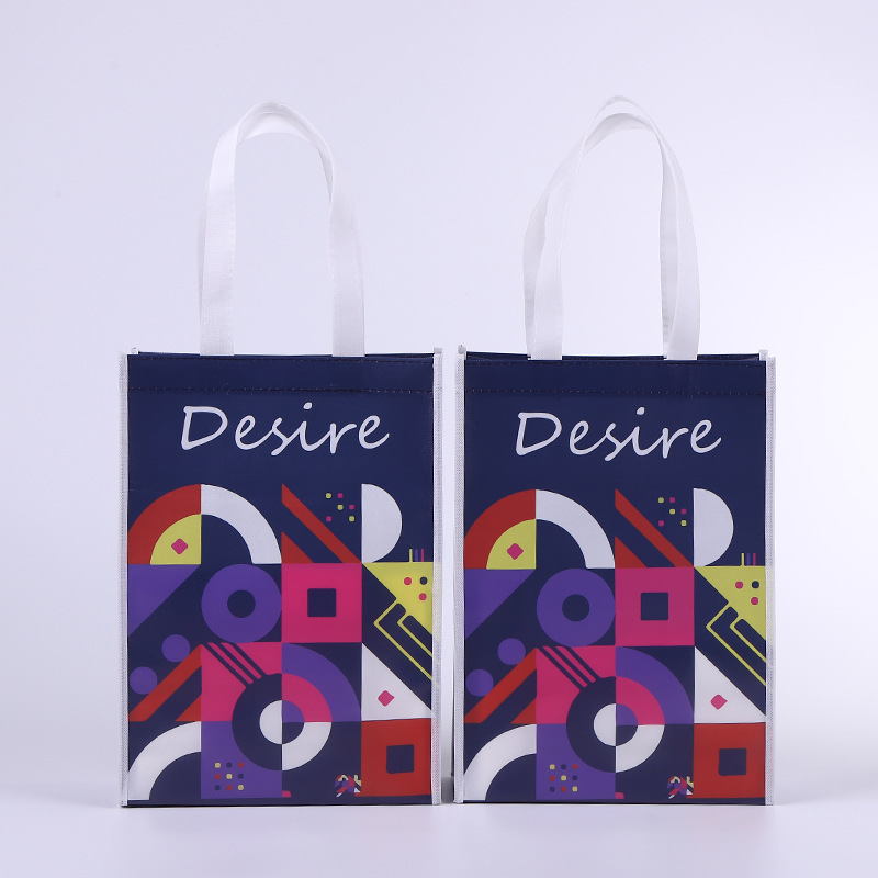 广告无纺布袋热压服装店袋子批发购物手提袋防水覆膜无纺布