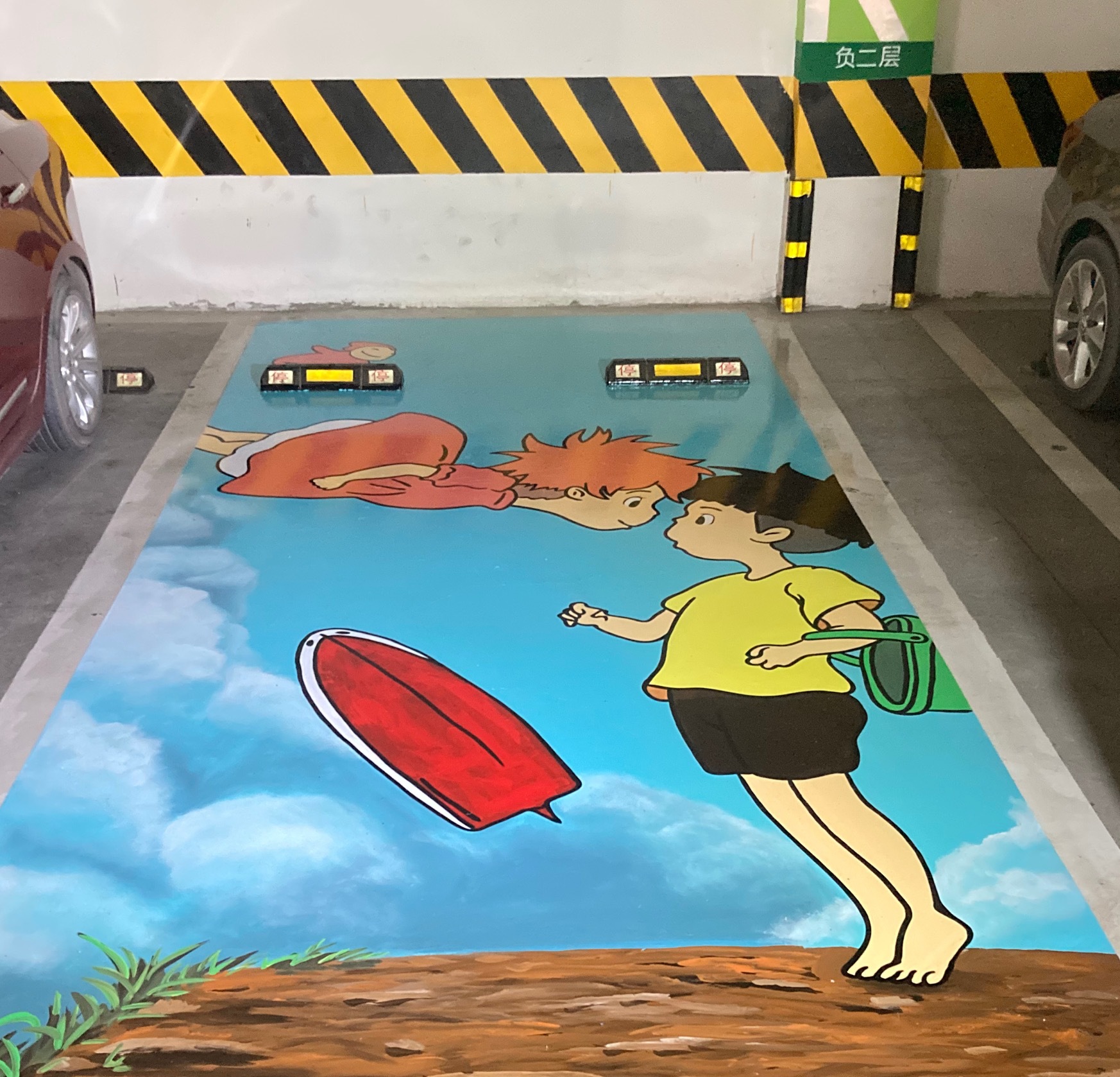 [wear-resisting]Waterborne epoxy resin indoor Garage Dedicated Two-component Finishes Protective lacquer Parking spaces Graffiti