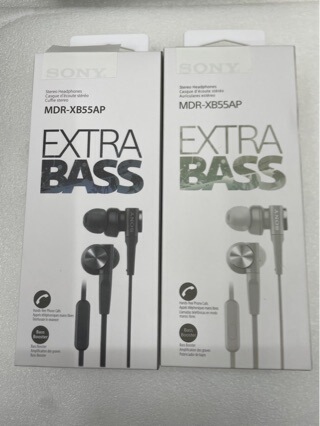 Suitable for Mdr-Xb55Ap Wired Headphones with Heavy Bass Wire Control Export Wholesale Cross-Border E-Commerce Hot Style High Quality