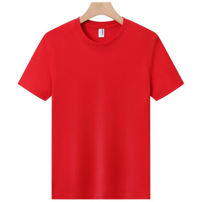 Camiseta de algodón personalizada pesada ropa de trabajo de cuello redondo impresión de manga corta logo camiseta publicitaria camiseta cultural ropa DIY ropa de clase