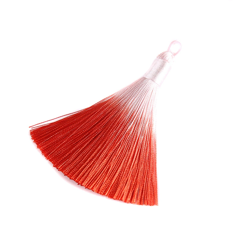 Accessory with tassels, pendant, 8cm, gradient, Chinese style