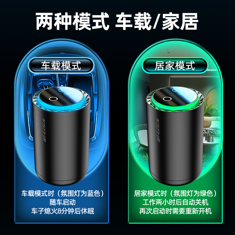 Automotive Aroma Intelligent Automatic Spraying Car Aroma Diffuser with Long-lasting Subtle Fragrance High-end Decorative Ornament Automotive Accessory