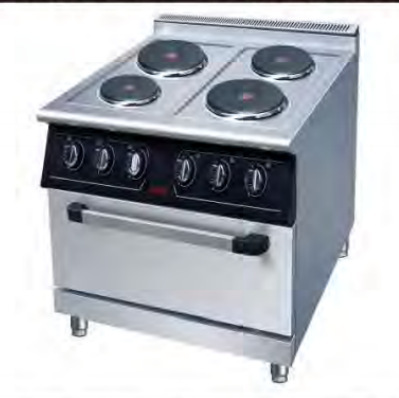 佳斯特V7-TT-4四头电煮食炉连电焗炉圆板商用小吃平头炉电煲仔炉