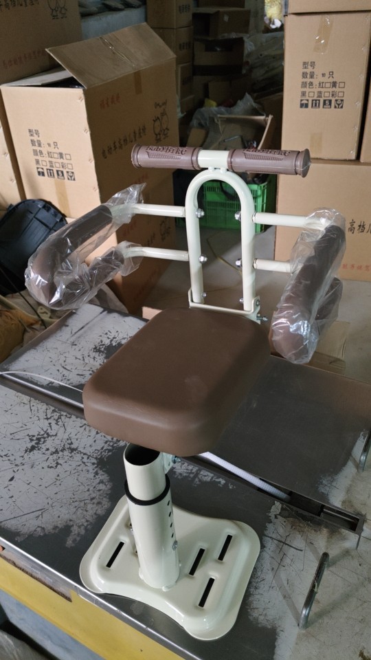 Front-mounted foldable electric vehicle child seat, baby seat for electric scooters, motorcycle infant child safety seat