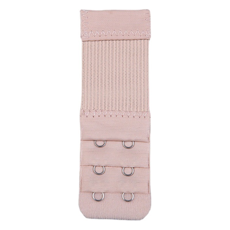 Bra Extender with Three Rows and Two Hooks, Elastic Bra Extender, Bra Back Hook, Bra Clasp, Bulk Packaging