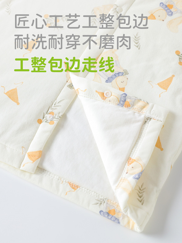 伊日儿童秋冬款夹棉分体套装婴儿两件套棉衣季男女宝宝薄棉家居服|undefined