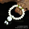 寺庙同款天然菩提根手串白玉菩提佛珠念珠手链男女手链饰品批发