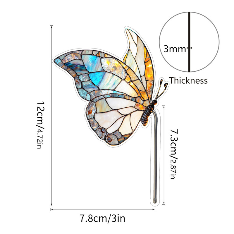 TYU570-676アクリル鉢植え小鳥カタツムリプラグイン植木鉢装飾トロリーガラス床挿し|undefined