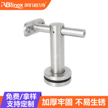 不锈钢楼梯扶手墙托架支架不锈钢立柱配件不锈钢实心靠墙扶手配件