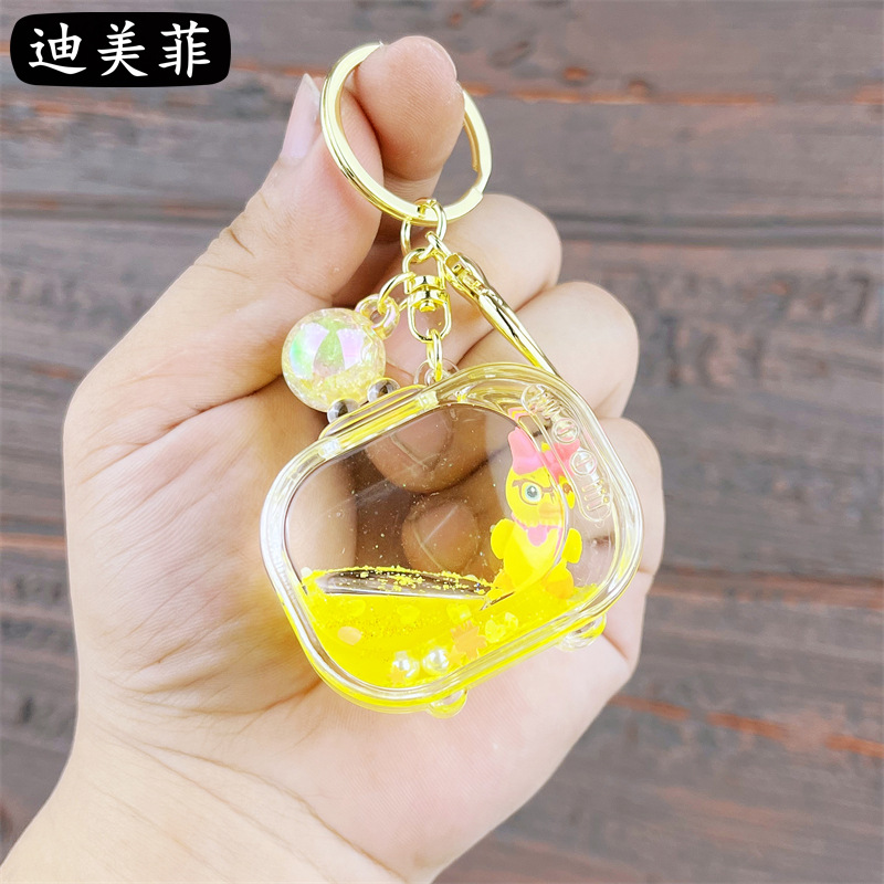 Patito amarillo con arco-TV