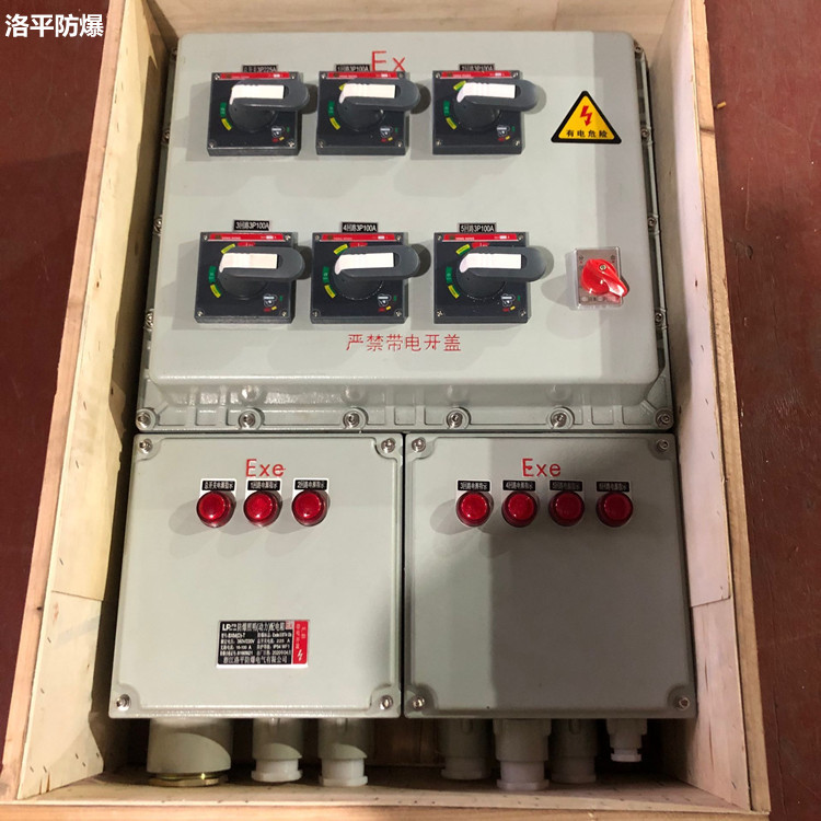 IP65防爆防腐箱 照明动力配电箱 粉尘配电箱厂家 洛平防爆