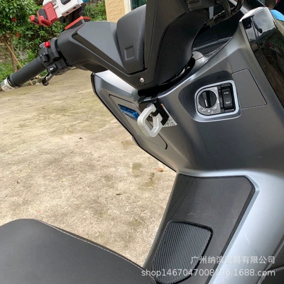 Motorcycle General Parts helmet storage folding hook
