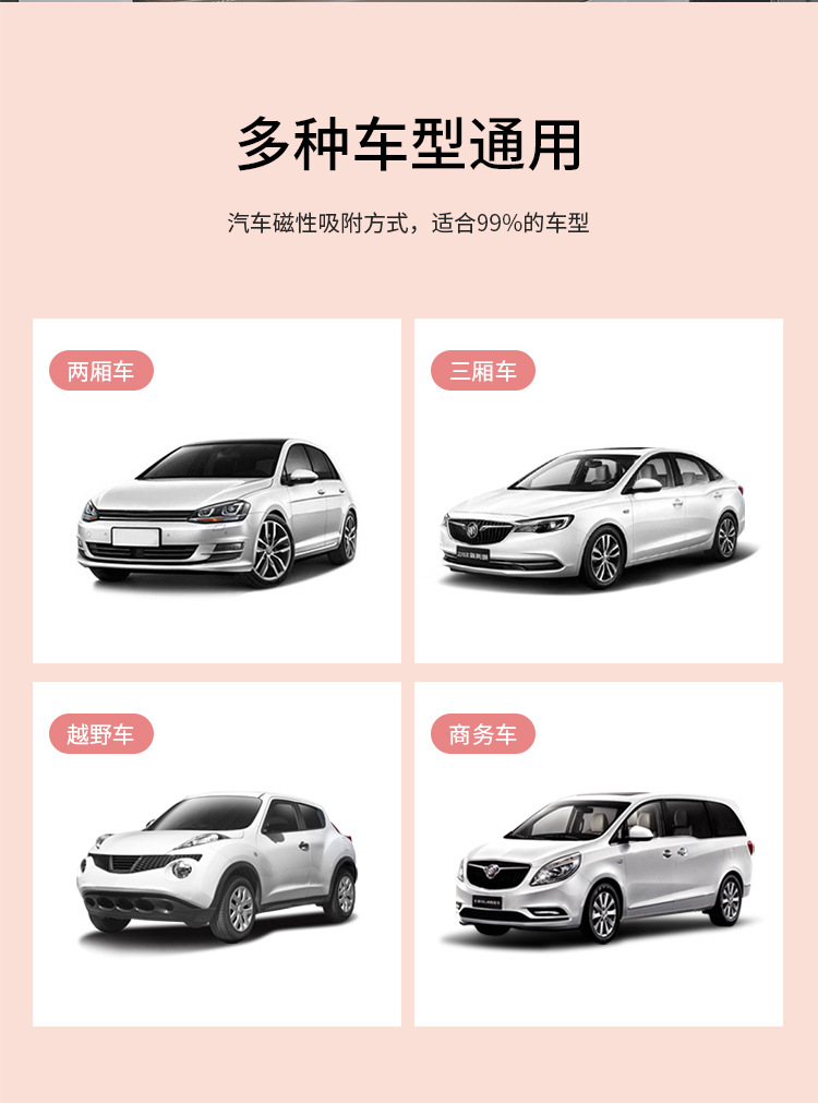Cartoon car sunshade curtain suction cup children's heat insulation sunscreen car rear side window privacy blackout car curtain