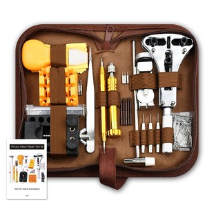 Watch Repair Tool Set, Watch Repair Tool Kit, 149-Piece Set, Battery Replacement Combination, Watch Strap Removal