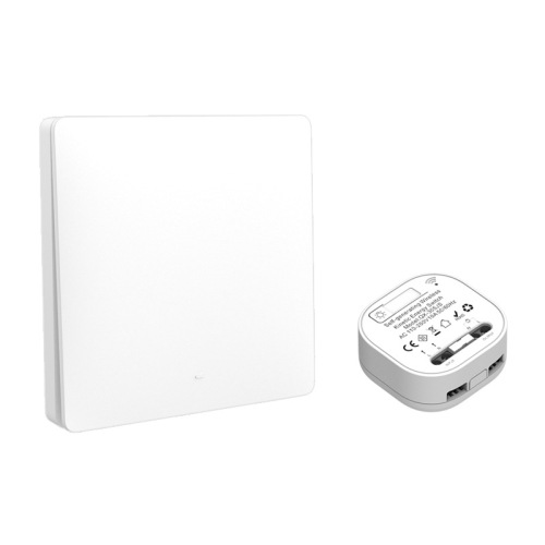 Self-generating wireless remote control switch household battery-free three-open dual-control wall switch panel without wiring and can be posted at will