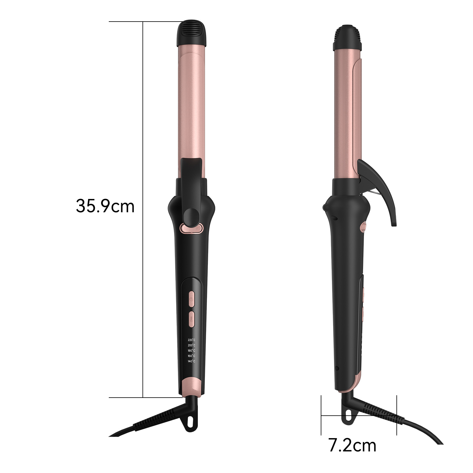 Cruz de fronteras eléctricas barra de cabello Amazon perezoso artefacto de onda máquina de cabello de doble propósito barra de cabello de curd anticarbado completamente automática