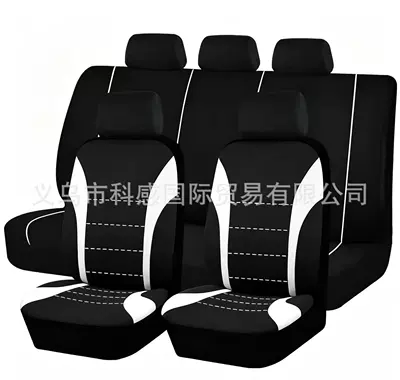 Universal seat cover – Other Overseas Countries - white-9-piece-set-five-seats