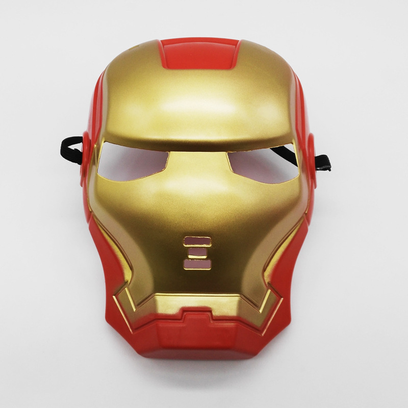 Anime transfronterizo Vengadores Spider-Man Hulk Capitán América Iron Man máscara accesorios