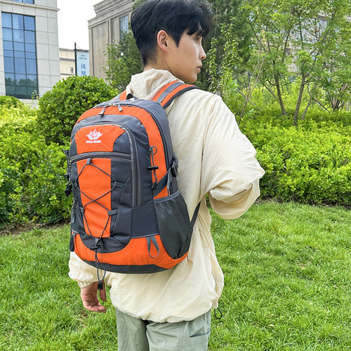 Outdoor hiking backpack large capacity lightweight hiking and fitness travel bag hiking and climbing backpack long journey weight reduction backpack