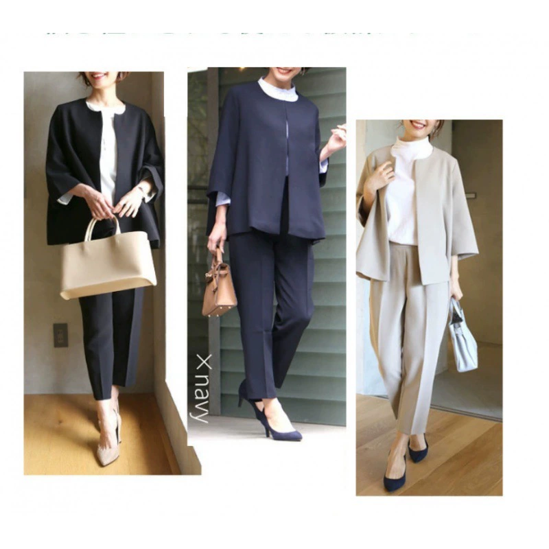 Japanese brand spring suit for leisure, set