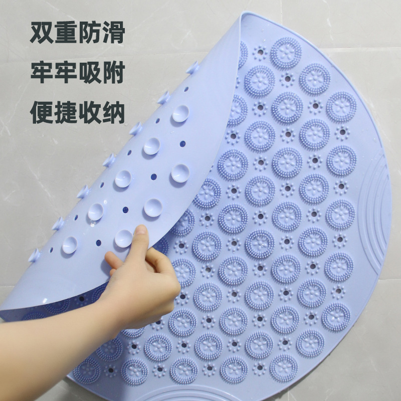円形浴室滑り止めマット風呂トイレシャワーマットホテルトイレ浴室マット浴槽マット防水マット|undefined
