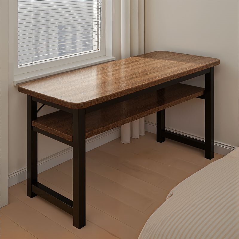 Long Rectangular Desk for Students, Home Study Desk, Rental House Rectangular Computer Desk, Narrow Wall-Mounted Table, Direct from Manufacturer