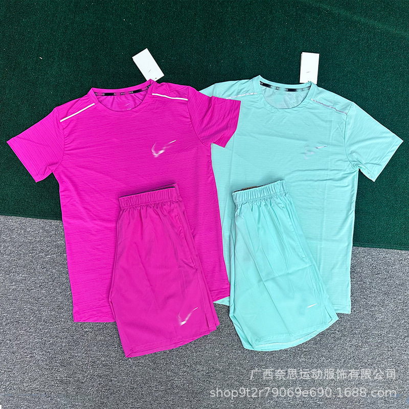 Wholesale Track and Field Sports Quick-Drying Suit, Short-Sleeved Shorts, Skin-Friendly, Quick-Drying, Sweat-Wicking, Strong Fit, Helps All Sports Wholesale Track and Field Sports Quick-Drying Suit, Short-Sleeved Shorts, Skin-Friendly, Quick-Drying, Sweat-Wicking, Strong Fit, Helps All Sports