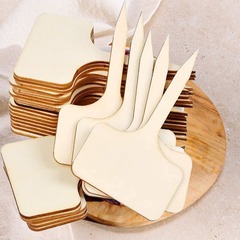 T型木質園藝DIY手寫插牌 多肉植物標籤插牌 盆栽花卉標牌