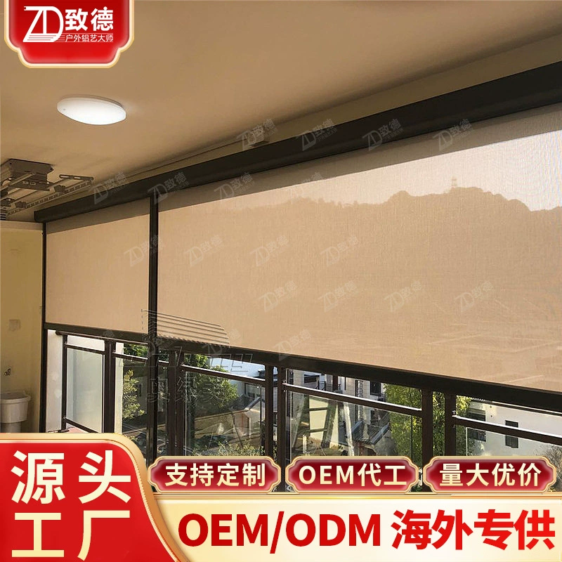 Электрические рольставни на открытом воздухе Фошань анти-ультрафиолетовое излучение