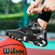 2024 Autumn High School Basketball Shoes Korean Edition Youth Extra Large Men's Football Shoes Sports Shoes