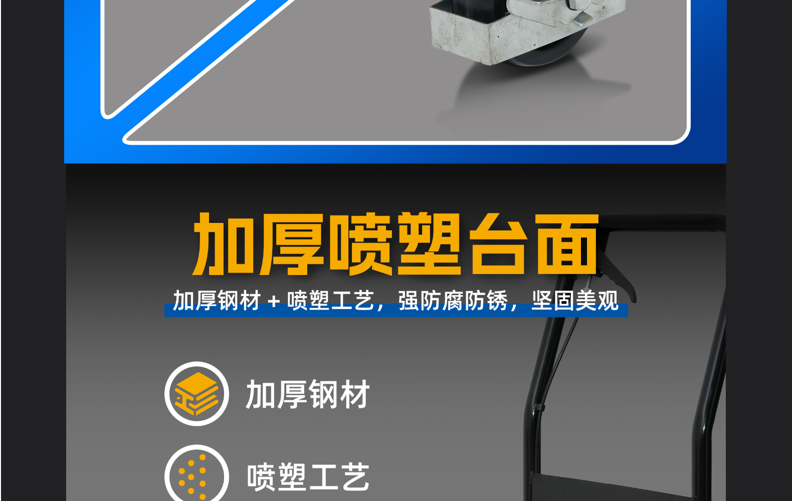 Manual Hydraulic Lifting Workbench, Indoor and Outdoor Transport Mobile Scissor-Type Folding Lift, Mobile Handcart