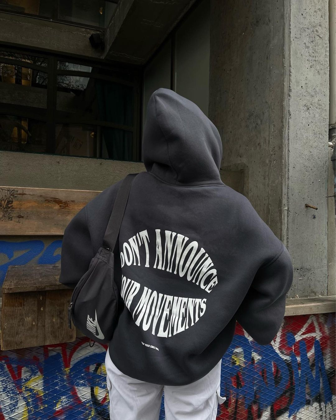 2023 Damski sweter z nadrukiem, uniwersalny top z długimi rękawami i kapturem dla kobiet_voghion.com