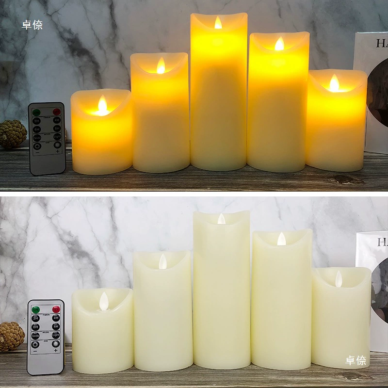 LED electronic candle swing flame Wedding Wedding Wedding Remote Charging Stage Road Quotes Bar