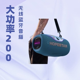 High-Power Bluetooth Speaker with Microphone, Subwoofer, Outdoor Portable Wireless High-Quality Speaker A6Club