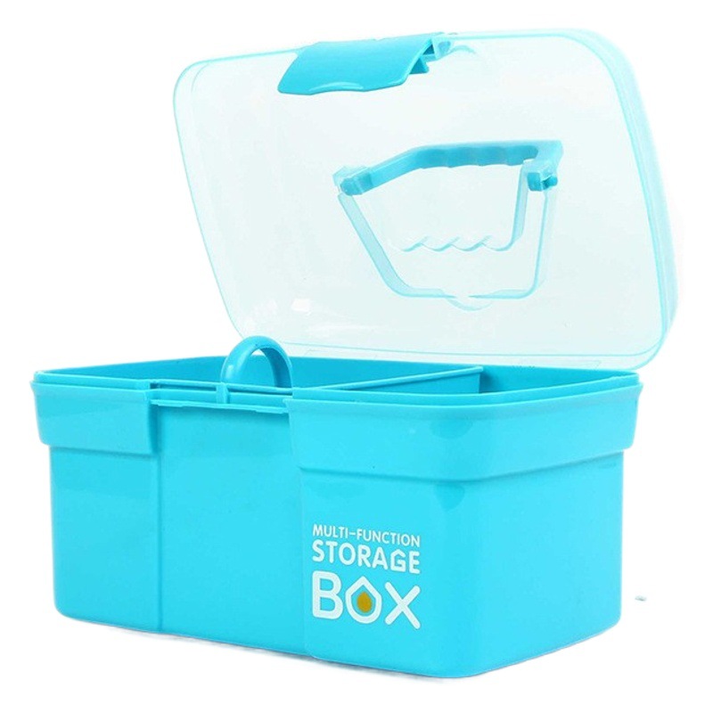 Caja de la medicina del hogar caja de almacenamiento de la medicina gran capacidad pequeña caja de primeros auxilios caja de la medicina caja médica fábrica al por mayor