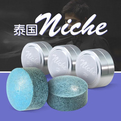 Niche尼车正品皮头职业斯诺克台球杆枪头中式支持批发一件代发