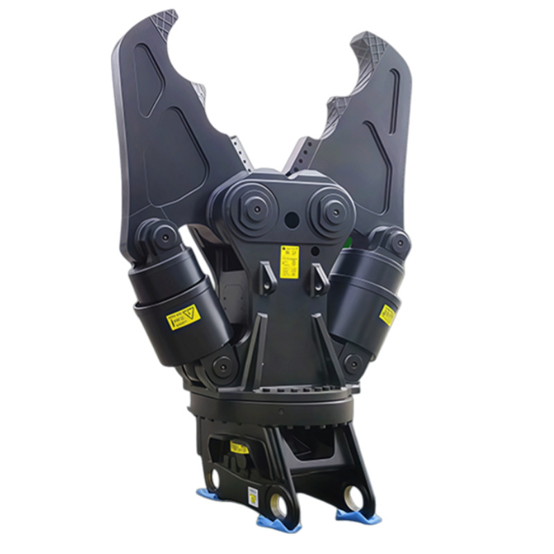 Excavadora de doble cilindro abrazadera hidráulica abrazadera de trituración de corte fuerte abrazadera de corte de construcción de hormigón armado relocalización abrazadera de demolición